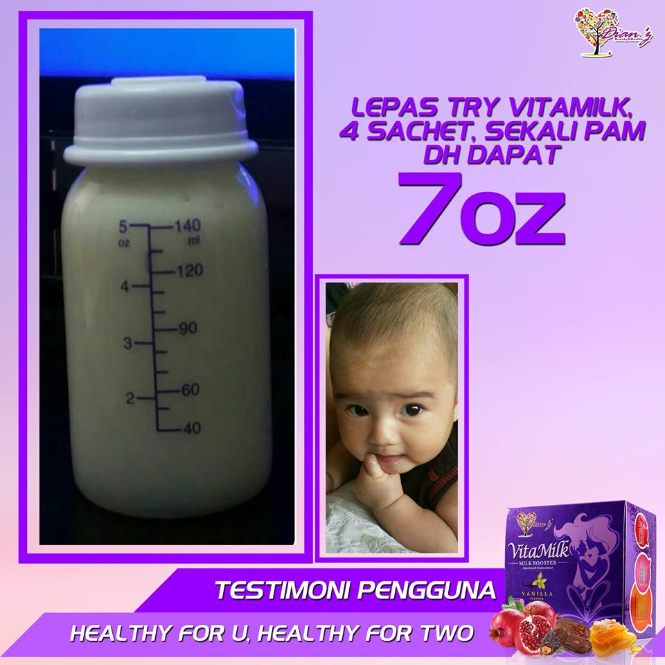 Dianz Vitamilk &#8211; MILK BOOSTER YG TERBAIK, KOSMETIK CIDA