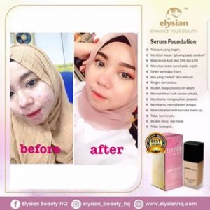 Elysian Serum Foundation, KOSMETIK CIDA