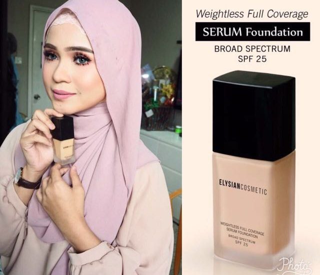 Elysian Serum Foundation, KOSMETIK CIDA