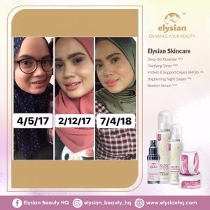 INFO: RUBY CELLACTIVE WHITE , ELYSIAN BOOSTER SERUM AND SET BASIC ELYSIAN, KOSMETIK CIDA