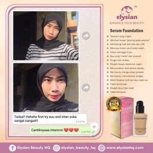 Elysian Serum Foundation, KOSMETIK CIDA