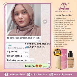 Elysian Serum Foundation, KOSMETIK CIDA