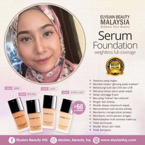 Elysian Serum Foundation, KOSMETIK CIDA