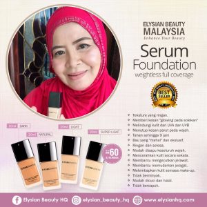 Elysian Serum Foundation, KOSMETIK CIDA