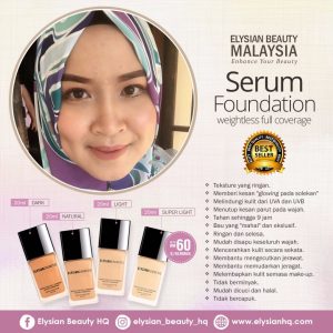 Elysian Serum Foundation, KOSMETIK CIDA