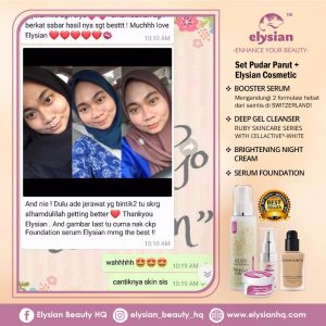 INFO: RUBY CELLACTIVE WHITE , ELYSIAN BOOSTER SERUM AND SET BASIC ELYSIAN, KOSMETIK CIDA