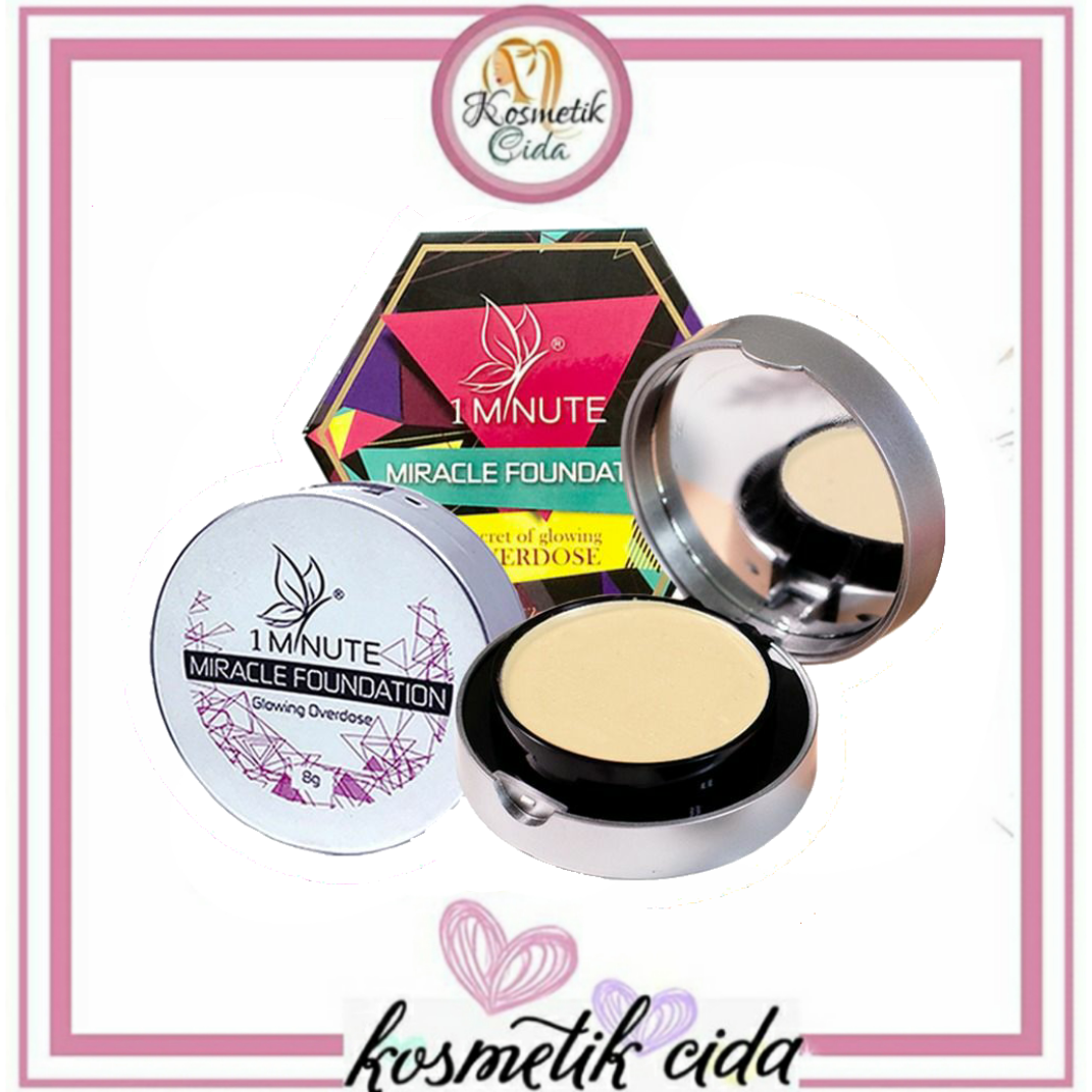 1minute Miracle Foundation NEW LOOK ( 1mm foundation) KOSMETIK CIDA