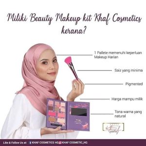 KHAF COSMETIC : BEAUTY MAKEUP KIT by KHAF COSMETICS!, KOSMETIK CIDA