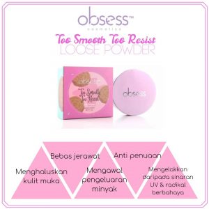 Image result for obsess cosmetics loose powder kebaikan