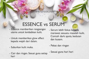 beza essence dan serum