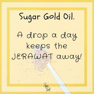 Sugar Gold Oil &#8211; Face oil MALAYSIA- Luxury Beauty OIl, KOSMETIK CIDA