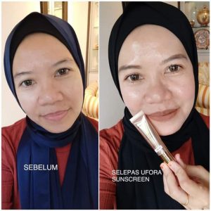 KELEBIHAN &#038; KEPENTINGAN MEMAKAI UFORA SUNSCREEN SPF50 PA++, KOSMETIK CIDA