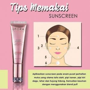 KELEBIHAN &#038; KEPENTINGAN MEMAKAI UFORA SUNSCREEN SPF50 PA++, KOSMETIK CIDA