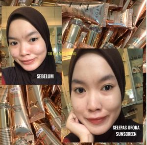 KELEBIHAN &#038; KEPENTINGAN MEMAKAI UFORA SUNSCREEN SPF50 PA++, KOSMETIK CIDA