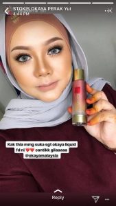 Okaya Liquid Foundation:  Nak cari Foundation tapi x tau warna apa yang sesuai?, KOSMETIK CIDA