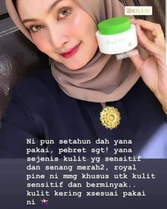 Royal Pine Moisturiser : ROYAL PINE FLAWLESS CREAM, KOSMETIK CIDA