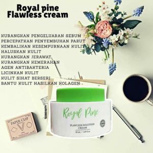 Royal Pine Moisturiser : ROYAL PINE FLAWLESS CREAM, KOSMETIK CIDA