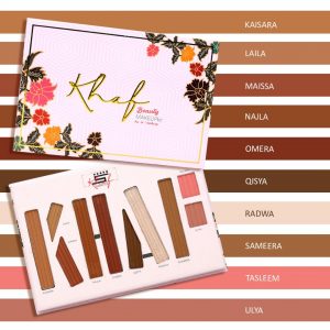 TERBARU KHAF PALLETE 2.0- MAKEUP KIT 5 IN 1, KOSMETIK CIDA