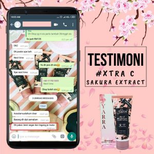 MOISTURISER SESUAI UNTUK KULIT BERMINYAK ,BERJERAWAT DAN BERJERAGAT : YARRA MOISTURISER SAKURA, KOSMETIK CIDA