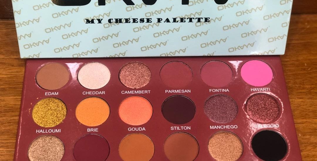 OKAYA EYESHADOW CHEESE PALETTE, KOSMETIK CIDA