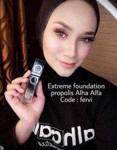 ALHA ALFA FOUNDATION EXTREME ROYAL PROPOLIS INFO , KELEBIHAN DAN TESTIMONI, KOSMETIK CIDA