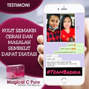 KEBAIKAN &#038; FEEDBACK MAGICAL C PURE -MANFAAT Vitamin C SEBENAR, KOSMETIK CIDA