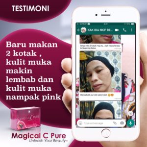 KEBAIKAN &#038; FEEDBACK MAGICAL C PURE -MANFAAT Vitamin C SEBENAR, KOSMETIK CIDA