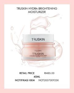 INFO KEBAIKAN FEEDBACK &#8211; TRUSKIN HYDRA BRIGHTENING MOISTURIZER, KOSMETIK CIDA