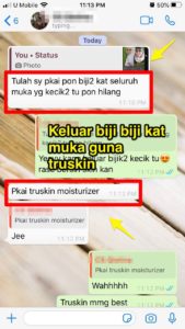 INFO KEBAIKAN FEEDBACK &#8211; TRUSKIN HYDRA BRIGHTENING MOISTURIZER, KOSMETIK CIDA