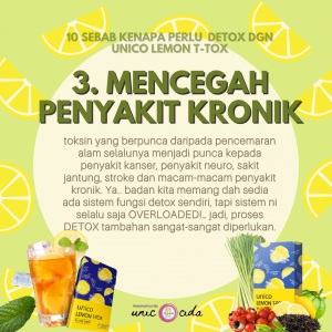info Kebaikan &#038; Testimoni Unico Lemon T-TOX, KOSMETIK CIDA