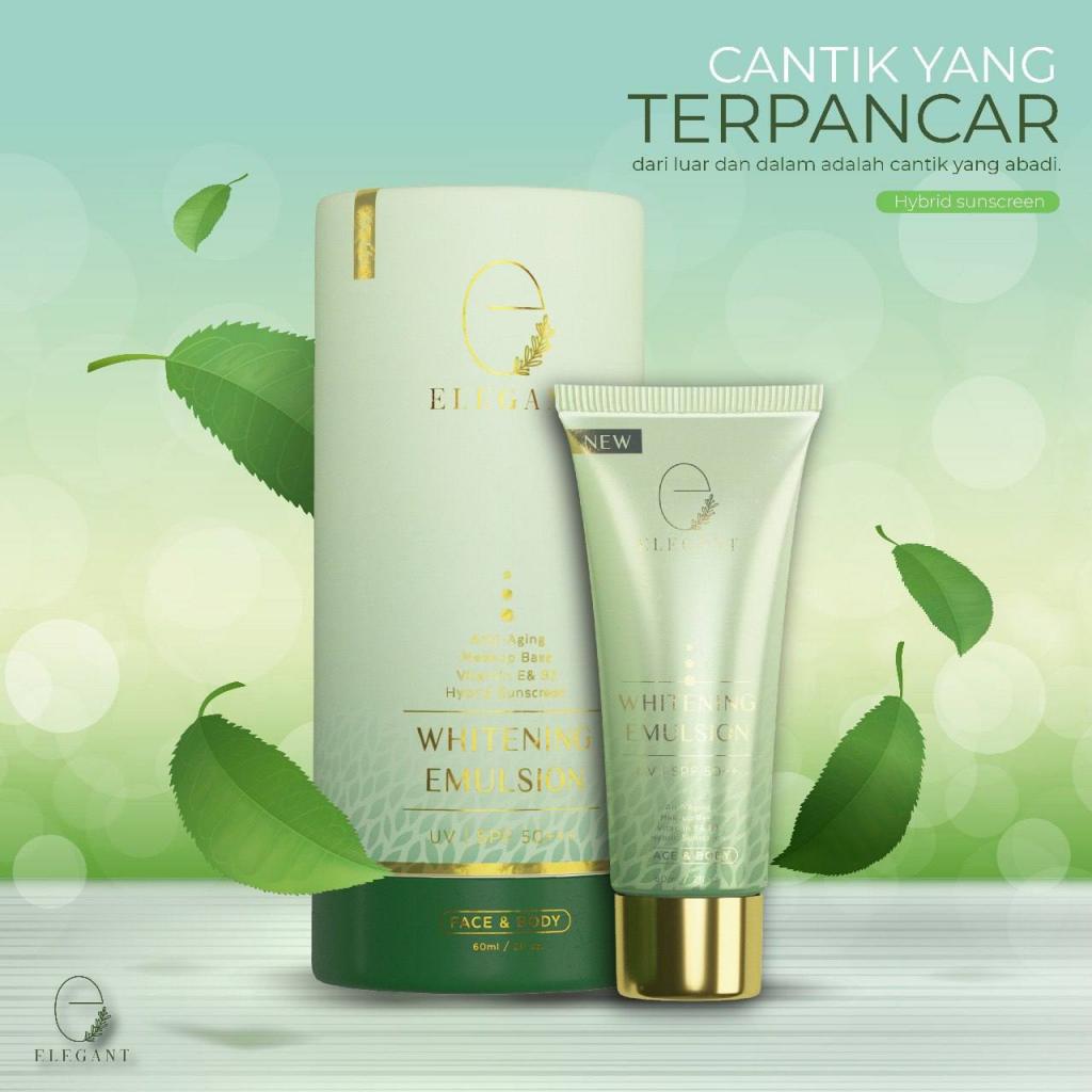 ELEGANT WHITENING EMULSION Product info , Kelebihan ,Feedback & Review KOSMETIK CIDA